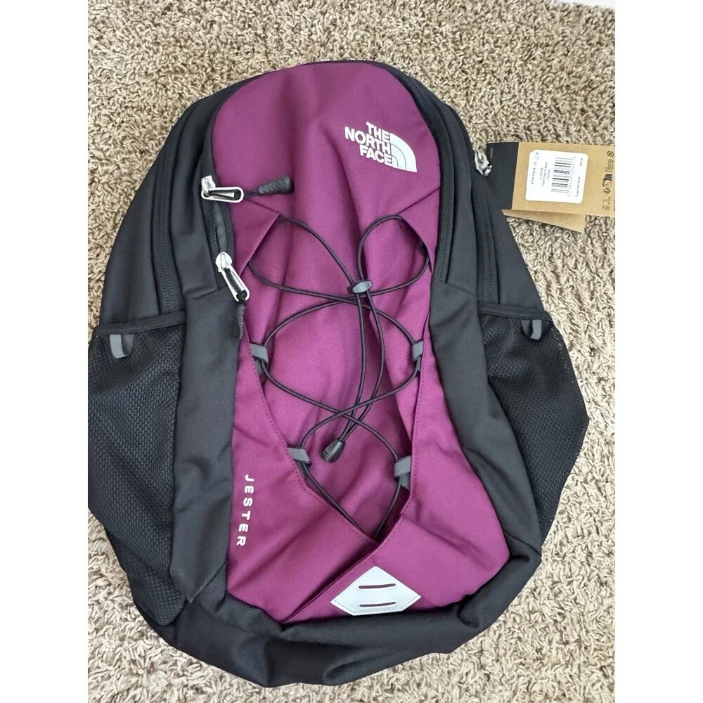 North Face Jester Backpack Pamplona Purple/Black OS One Size NWT